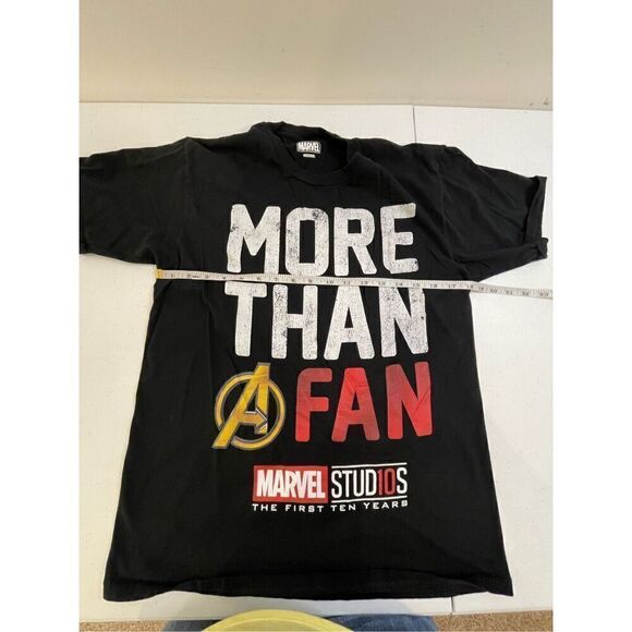 Marvel T-shirt more than a fan black large - Picture 3 of 5